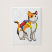 Cat with Satchel Puzzle (Vertikal)