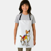 Cat with Satchel Schürze (Insitu)