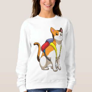 Cat with Satchel Sweatshirt