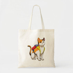 Cat with Satchel Tragetasche