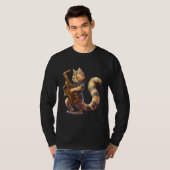 Cat with saxophone 1 T-Shirt (Vorne ganz)