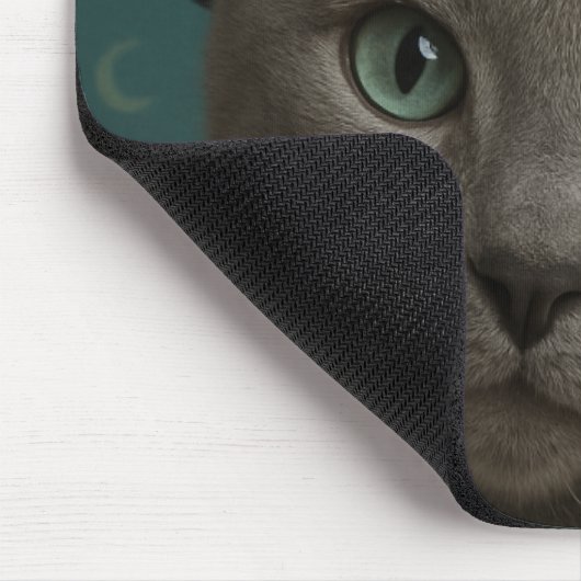 Cat Wizard Mouse Pad Mousepad (Ecke)