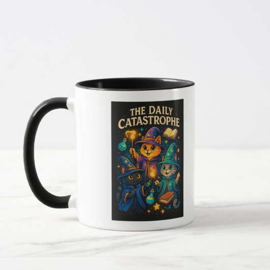 Cat Wizard Tasse / The Daily Catastrophe (Links)