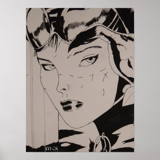 Cat Woman Poster (Vorne)