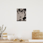 Cat Woman Poster (Küche)