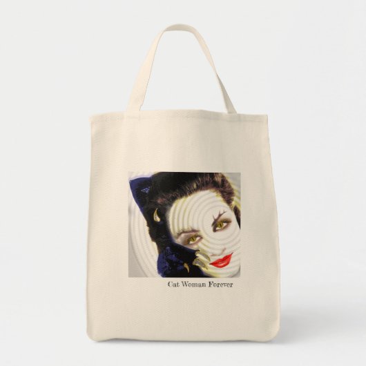 Cat-Woman-Tasche Tragetasche (Vorne)