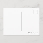 Cat Wordy Art Postcard Postkarte (Rückseite)