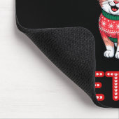 Cat Wore This Better Family Matching Ugly Christma Mousepad (Ecke)