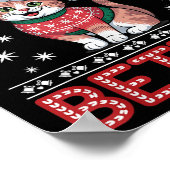 Cat Wore This Better Family Matching Ugly Christma Poster (Ecke)