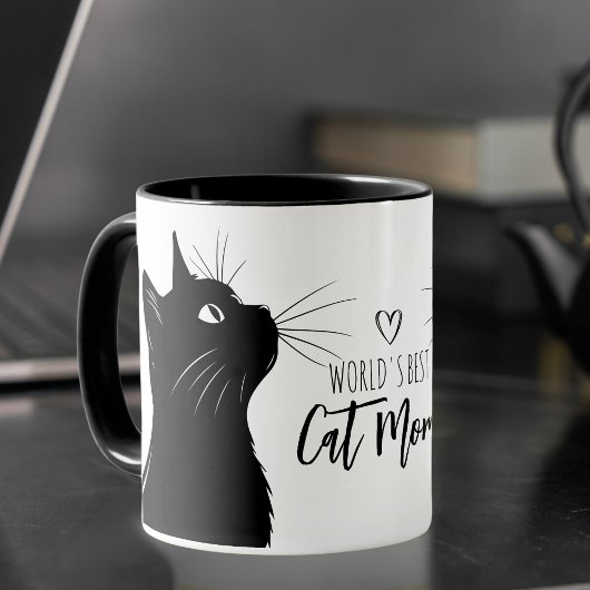 Cat World's Best Cat Mama Custom Coffee Tasse