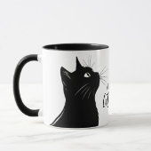 Cat World's Best Cat Mama Custom Coffee Tasse (Links)