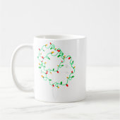 Cat Wrapped In Christmas Lights Meowy Cats Women M Kaffeetasse (Links)
