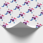 Cat Wrapping Paper Geschenkpapier (Ecke)