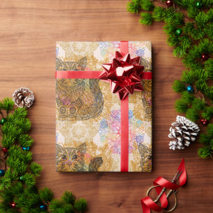 Cat Wrapping Paper Geschenkpapier