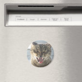 Cat Yawn Magnet (In Situ (Geschirrspüler))