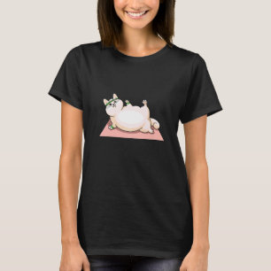 Cat Yoga Fitness Asana Cat Eigentümer T-Shirt