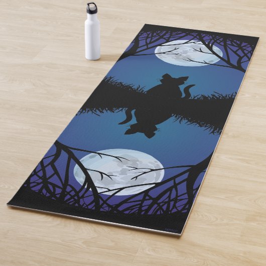 Cat Yoga Mat Personalisiert Fat Cat Lover Geschenk Yogamatte (Beispiel)