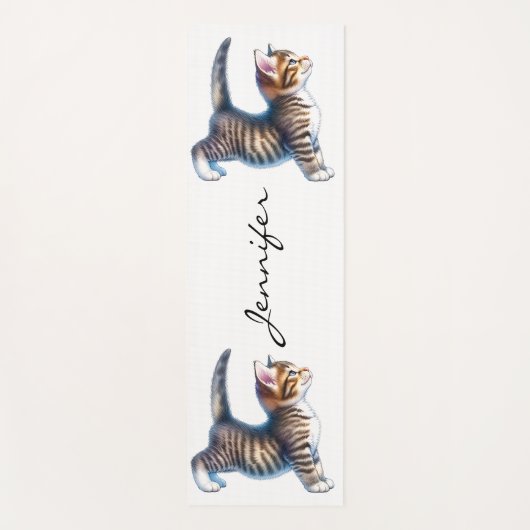 Cat Yoga Mat Yogamatte (Vorderseite)