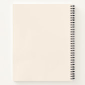 Cat Yoga Pose - Behalt Calm Notizblock (Rückseite)