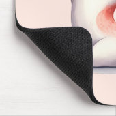 Cat Yoga Pose - Lady Yoga Cat Mousepad (Ecke)