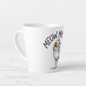 Cat Yoga Pose - Meow Maste Milchtasse (Linke Ecke)