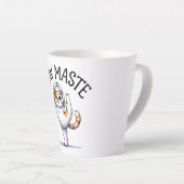 Cat Yoga Pose - Meow Maste Milchtasse (Rechte Ecke)