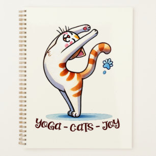 Cat Yoga Pose - Yoga - Katzen - Joy Planer