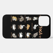 Cat Yoga Posen Katzen, die Achtsamkeit üben Case-Mate iPhone Hülle (Rückseite (Horizontal))