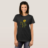 Cat You Are My Sunshine Cats Sunflower Best  Famil T-Shirt (Vorne ganz)