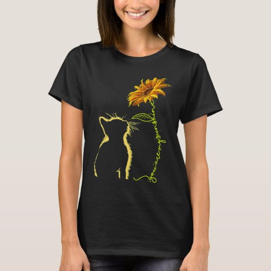Cat You Are My Sunshine  Cats T-Shirt (Vorderseite)