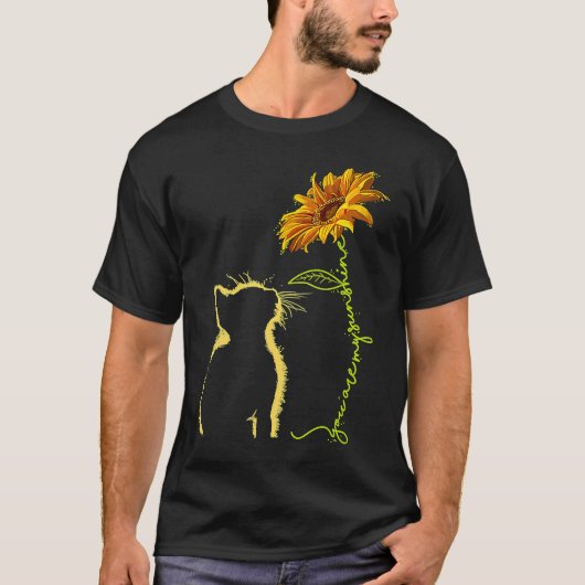 Cat You Are My Sunshine Cats T-Shirt (Vorderseite)
