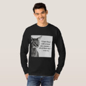 Cat Zen Master Eckhart Tolle T-Shirt (Vorne ganz)