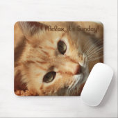 Cat-Zitat Mousepad (Mit Mouse)