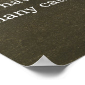 Cat Zitat von Hippolyte Taine, Edward Penfield Poster (Ecke)