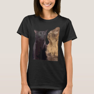 Cat Zoning Out Meme Beliebtes Internet-Meme CAT DA T-Shirt