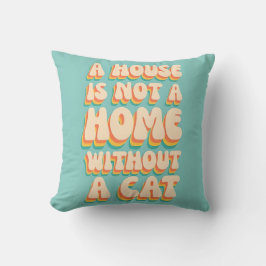 Cat Zuhause Cushion Kissen