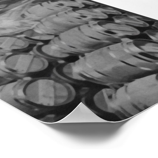 Cata de vinos (Bodega) Original Oils Artwork Poste Poster (Ecke)