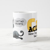 CatAclysm | No Regrets C. Posse Specialty Mug Jumbo-Tasse (Vorderseite)