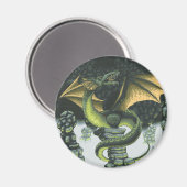 Catacomb Dragon Magnet (Vorderseite/Rückseite)