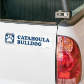 Catahoula Bulldoggen-Blau Autoaufkleber (Auf Lkw)