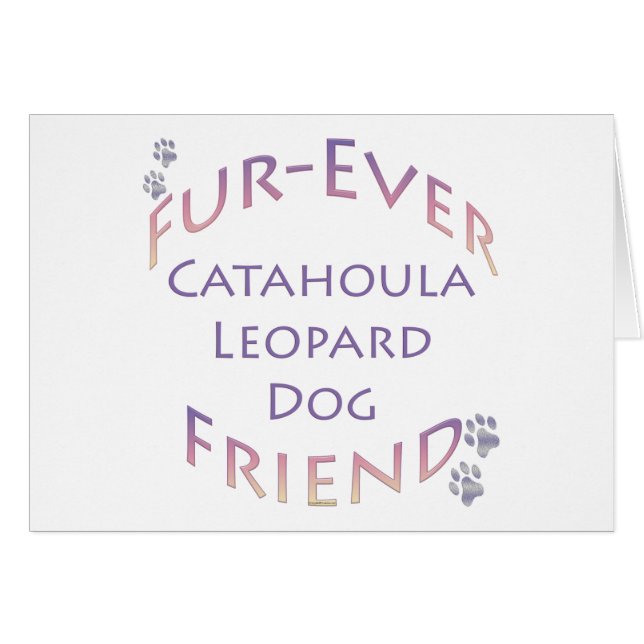Catahoula Leopard Dog Furever (Vorderseite (Horizontal))