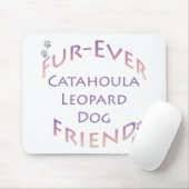 Catahoula Leopard Dog Furever Mousepad (Mit Mouse)