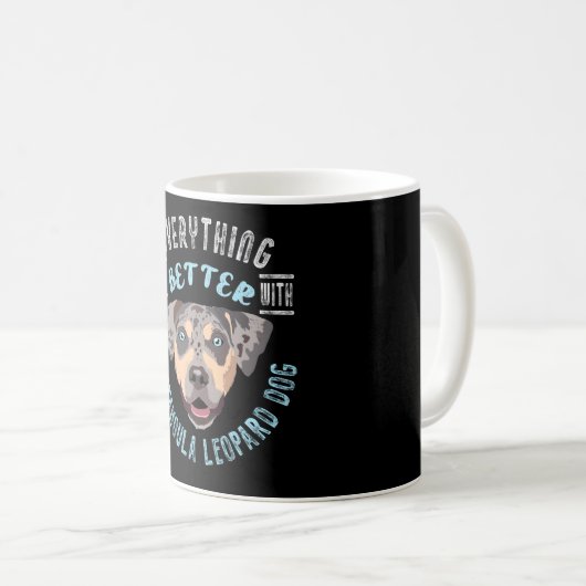 Catahoula Leopard Dog Geschenkidee Kaffeetasse (VorderseiteRechts)