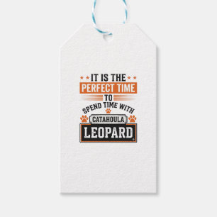 Catahoula Leopard Dog Vintage Time-Shirt-Design_1 Geschenkanhänger