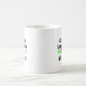 Catahoula Leopard Dog Walks Design Kaffeetasse (Mittel)
