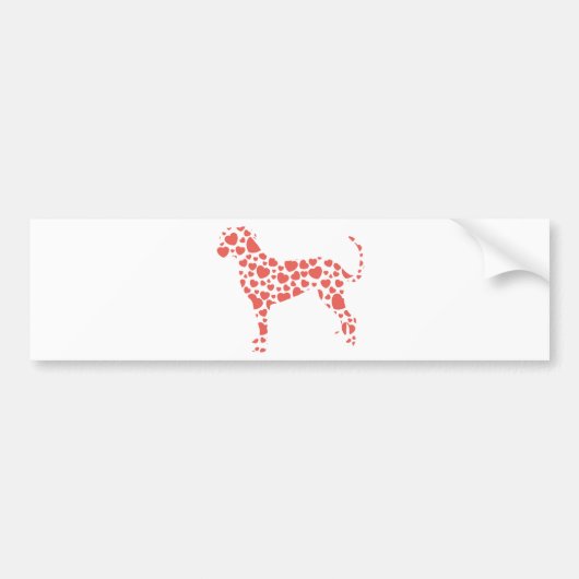 Catahoula Leopard-Hund Autoaufkleber (Vorne)