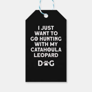 Catahoula Leopard Hund ich Wollte nur zu gehen Jag Geschenkanhänger