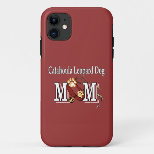 Catahoula Leopard Hund MAMA Case-Mate iPhone Hülle (Rückseite)