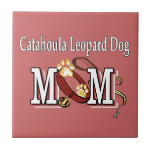 Catahoula Leopard Hund MAMA Fliese
