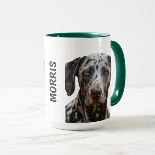 Catahoula Leopard Hund personalisierte Mug Tasse (VorderseiteRechts)